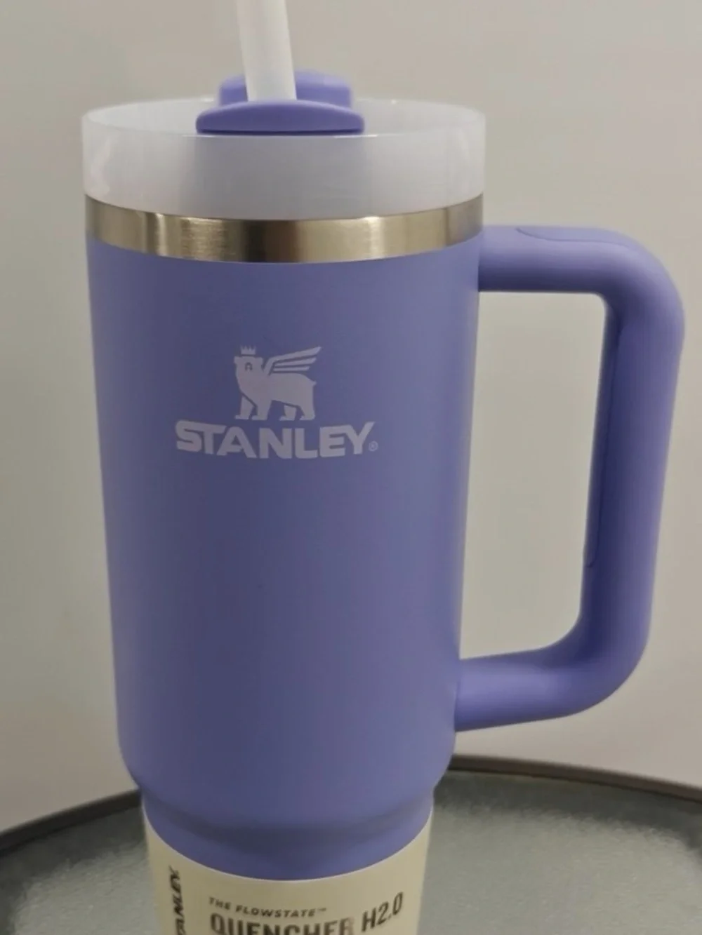 Stanley Quencher H2.0 30 oz Purple Tumbler w/ Handle Lid Straw Insulated